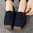 thumbnail image 5 of Elecsop Loafers for Women, Casual Comfortable Non-Slip Flats for Women, Faux Suede Boat Shoes for Walking, 5 of 10