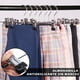 thumbnail image 3 of 30Pcs Perchas para Pantalones con Clip, Clip Pantalones Antideslizantes, Clips de Goma sin Arrugas, Perchas de Acero Inoxidable con Gancho Giratorio para Faldas y Jeans (30CM), 3 of 5