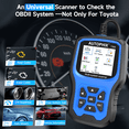 thumbnail image 6 of AUTOPHIX 7360 OBD2 Scanner fit for Toyota Lexus Scion Full System Diagnostic Scan Tool All Reset Service Battery Registration Tool Code Reader for Toyota RAV4 Camry Corolla 4RUNNER Highlander, 6 of 8