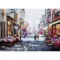 thumbnail image 1 of Cuadros Decorativos (DE8850) 5D DIY taladro completo diamante pintura calle romántica punto de cruz bordado 30x40cm Tmvgtek embutido en tela, 1 of 1