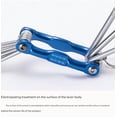 thumbnail image 4 of Compact Folding Hex Key & Torx Screwdriver Set - 7-Piece Small-Sized Multi-Tool Kit with Surface-Processed Metal Construction, Portable Design for On-the-Go Repairs, Versatile for Home, Workshop &, 4 of 5