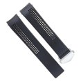 thumbnail image 2 of 22MM RUBBER STRAP BAND FOR TAG HEUER CARRERA CALIBRE 16, 17, 36, CAV551B BLACK, 2 of 2