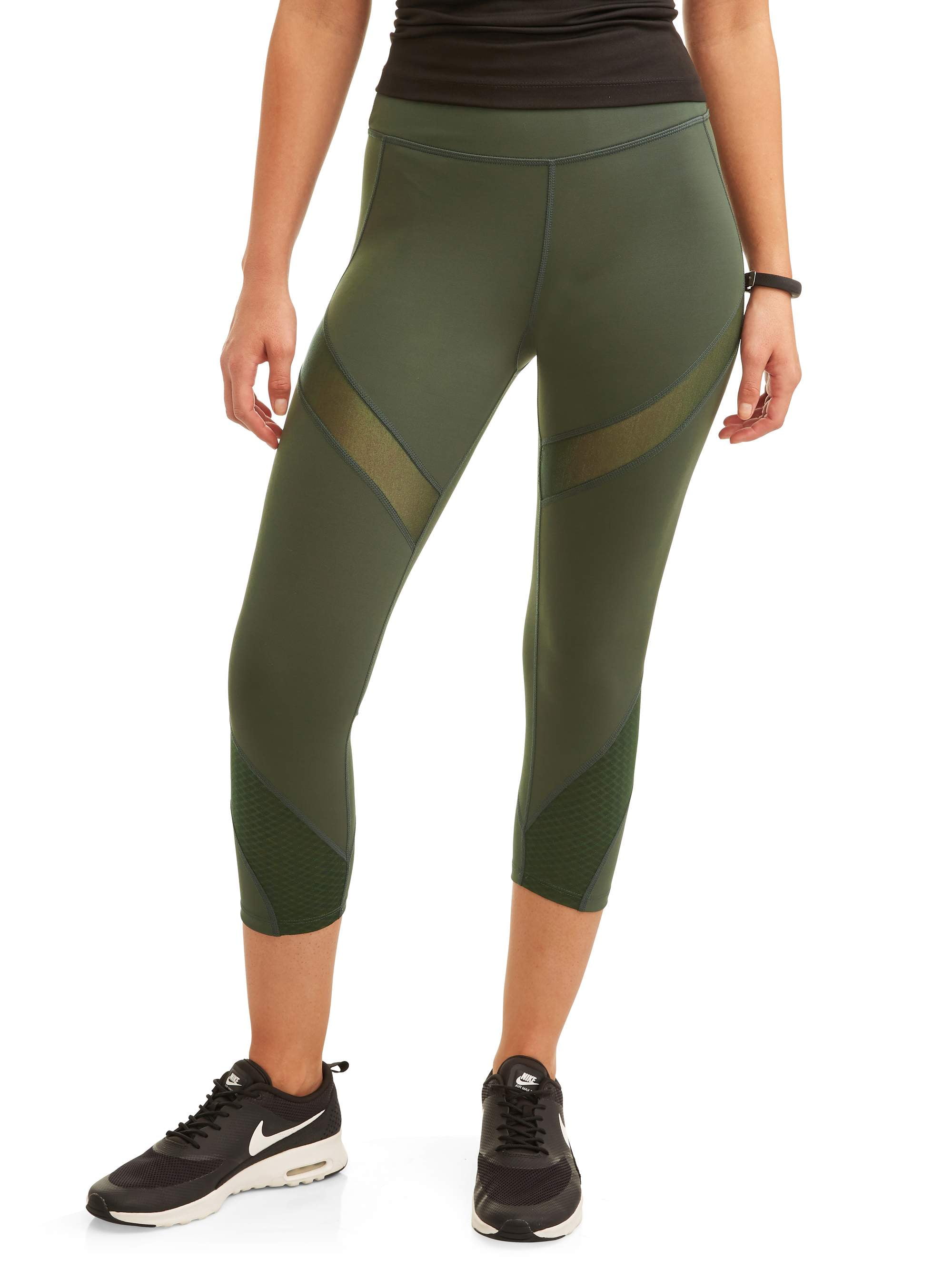 Avia Avia Women's High Rise Mesh Insert Premium Flex Tech Compression