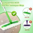 thumbnail image 4 of 20 Pcs Heavy Duty Dry Sweeping Cloths for Sweeper 2-in-1 Mops, Disposable Pet Hair Dry Mop Pads Refills for Sweeper Multi-Surface Floor Cleaning, Unscented, 4 of 6