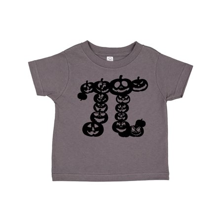 

Inktastic Halloween Pumpkin Pi Symbol Gift Toddler Boy or Toddler Girl T-Shirt