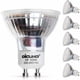 thumbnail image 1 of Bombilla halógena alternativa, paquete de 6 bombillas LED GU10, bombillas LED de bajo consumo no regulables, luz blanca neutra de 4000 K, fácil instalación, 230 V, ángulo de haz de 120°, larga vida, 1 of 6