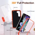 thumbnail image 2 of ShellTech for Samsung Galaxy S23 Phone Case with Built in Kickstand,Shockproof/Dustproof/Drop Proof Military Grade Protective Cover for Galaxy S23 5G,M, 2 of 9