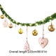 thumbnail image 3 of Christmas Long Pendant With Christmas Wooden Sign Hanging Ball LED Light Decoration Suitable For Mantel Festive Room Wall Decoration, 3 of 6