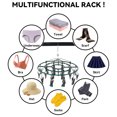 thumbnail image 3 of Dinheiro Percha de ropa para el hogar de acero inoxidable, 24 clips, percha para ropa, percha para calcetines, 3 of 5