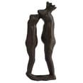 thumbnail image 6 of Creative Co-Op Decorative Cast Iron Kissing Frog Prince Figurine, Black, 6 of 7