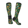 thumbnail image 4 of Balery Cute Tribal Leopards Printed Novelty Socks Men's Women's Crew Socks Sports Socks Knee High Socks Cotton Socks Quirky and Cool Socks, 4 of 9