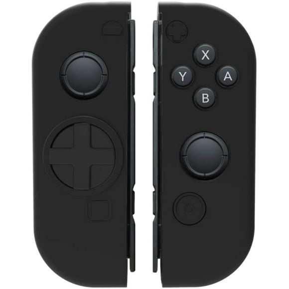 Collective Minds D-Grip Pad Directionnel & Couvercle en Silicone- Noir - Interrupteur Nintendo
