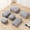 Slate Gray, variant on QUARRYUS 6 Set Travel Packing Cubes, Waterproof Luggage Organizer Storage Bags for Clothes, Shoes, Toiletries