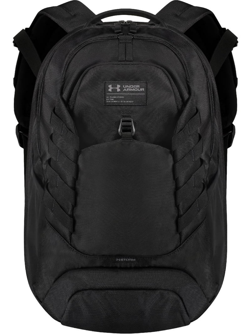 Under Hudson Water Resistant Backpack Black Large -