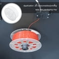 thumbnail image 4 of Luxshiny 1Ud Carrete Plástico Transparente Para Impresora 3D Con Superficie Y Fácil Uso, 4 of 6