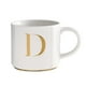 thumbnail image 1 of Taza para Café de Iniciales Oro de 500ml LuckyLy, Letra A dorado 500 ml, 1 of 8