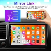 Eforcase Car Radio Stereo for Dodge Ram 1500 2500 3500 2013-2018 with Wireless Carplay Android Auto 9.7 Inch HD Touchscreen Android 15 Head Unit with Bluetooth AM/FM/RDS Wi-Fi GPS Backup Camera