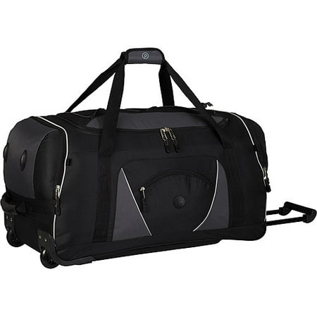 28" Rolling Duffel Bag, Black