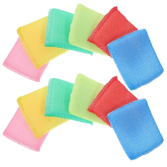 BESTOYARD 12Pcs Dish Sponge with Powerful Stain Removal for Cleaning Kitchen Utensils and Appliances