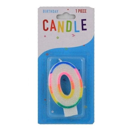 Colorful Birthday Candle - 0