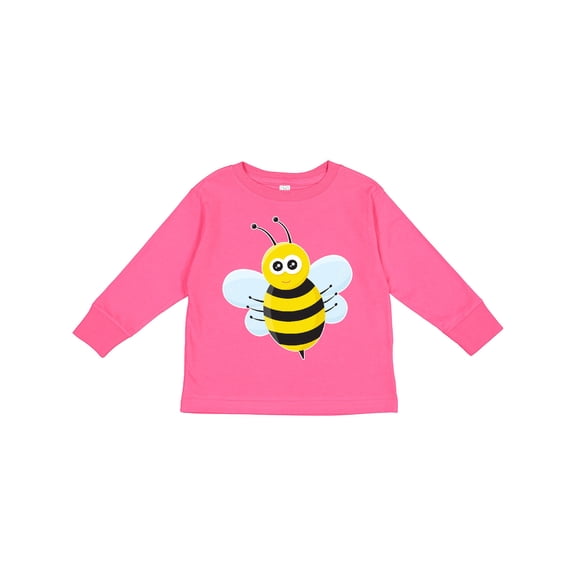 Inktastic Bee Boys or Girls Long Sleeve Toddler T-Shirt