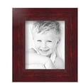 thumbnail image 2 of ArtToFrames 5" x 6" Cherry Picture Frame, 5x6 inch Red Wood Poster Frame (WOM-4333), 3 Pack, 2 of 7