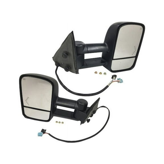 Mirror Set - Compatible with 2003 - 2006 GMC Sierra 3500 2004 2005