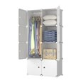 thumbnail image 1 of Ropero organizador plástico mueble modular Blanco, 1 of 5