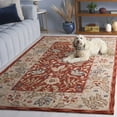 thumbnail image 4 of SAFAVIEH Chelsea Henrietta Oriental Area Rug, Red/Ivory, 5'3" x 8'3", 4 of 14