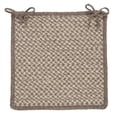 thumbnail image 2 of Colonial Mills HD32A015X015S Natural Wool Houndstooth - Latte Chair Pad -set 4 Rug, 2 of 2