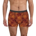 thumbnail image 1 of Balery fall Maple Calzoncillos bóxer para hombre, ropa interior de algodón suave y transpirable con cinturilla de nailon-Large, 1 of 5