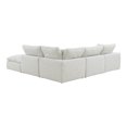 thumbnail image 6 of Moe's Home Collection Terra Condo Dream Modular Sectional Coastside Sand Fabric, 6 of 7