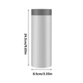 thumbnail image 3 of HmNPlay Rack,Storage Rack Cup Dispenser Wall Mounted Cover Convenient Pull Type Cup Dispenser Holder Organizer For Home Restaurant, 3 of 4