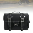 thumbnail image 3 of Universal Saddlebag Side Storage Bag Pannier Luggage Pu White For Motorcycle, 3 of 12