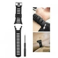thumbnail image 3 of Rubber Watchband,Rubber Wristwatch Strap Watchband Rubber Watch Strap Watch Strap Dependable Performance, 3 of 8