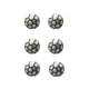 thumbnail image 4 of 60 cuentas acrílicas de 10 mm con forma de balón de fútbol, kit para hacer joyas para niños, collares, pulseras y accesorios (un color), 4 of 7