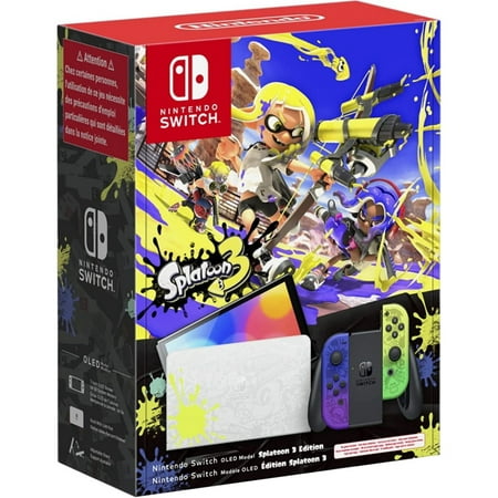 Nintendo Switch OLED Console - Splatoon 3 Special Edition Nintendo Switch System