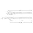 thumbnail image 4 of TEKTON 3/8 Inch Drive x 12 Inch Flex Head Ratchet | SRH21112, 4 of 9