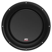 MTX TERMINATOR 500-Watt RMS 2Ω Mono Block Class D Amplifier and Two MTX Audio 3510-04S 35-Series 10 300W RMS 4-Ohm Shallow Mount Subwoofer