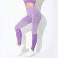 thumbnail image 3 of Leggings with Pockets Solid High Waist Casual Ankle Slim-Leg Leggings, 3 of 8