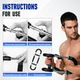 thumbnail image 6 of Twister Arm Strength Bar, 2025 Adjustable Chest Exerciser for Men, Portable Workout Equipment with 3 Resistance Levels for Arms Shoulders Back, Blue, 6 of 6