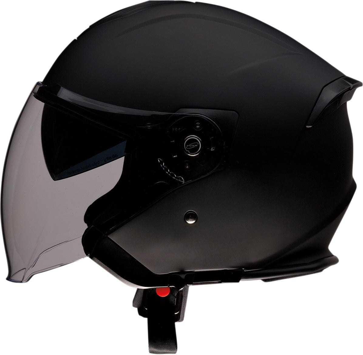 Z1R Road Maxx Open Face Motorcycle Helmet Flat Black XL