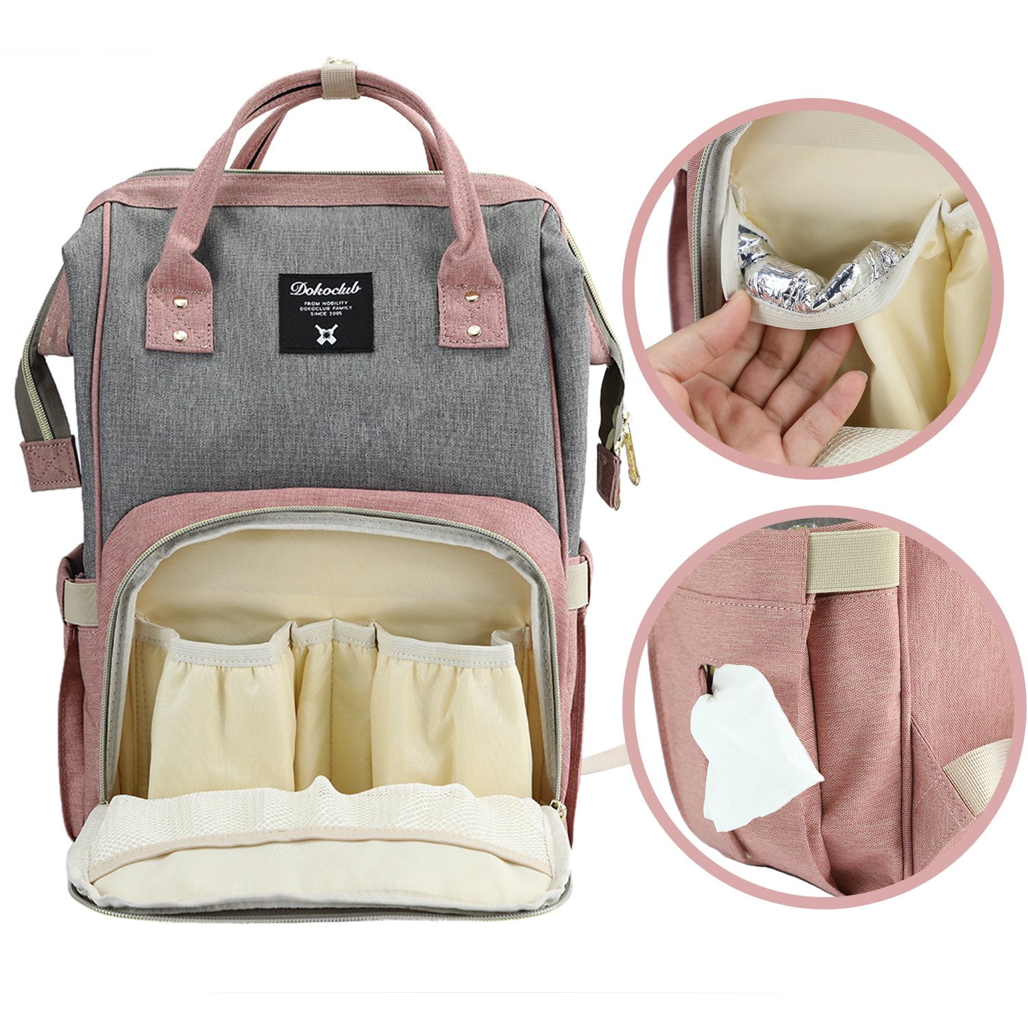 knapsack diaper bag