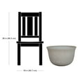 thumbnail image 7 of Better Homes & Gardens Carmen 20 in Gypsum Bowl Planter for Indoor and Outdoor Use, 7 of 7