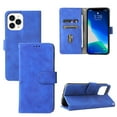 thumbnail image 1 of Case for iPhone 14 Pro Max Wallet Case with Card Slots Holder Magnetic Clasp Cover, Luxury PU Leather Skin-Friendly Wrist Strap Handbag Kickstand Soft Silicone Shockproof Protective Case,Blue, 1 of 7