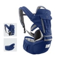 thumbnail image 1 of Asiento de cadera Portabebés con asiento para la cadera Diseño transpirable y desmontable Correa ajustable Bolsillos laterales Multifuncional Ergonómico Portabebés de seguridad Cintura Taburete para 0 TOMSHOO Asiento de cadera, 1 of 7