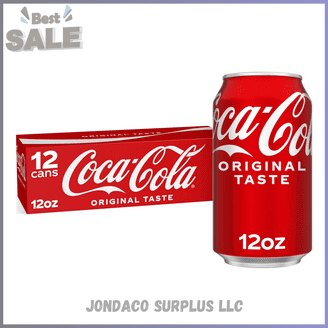 Coca-Cola Classic Coke, 12 oz Cans, 24 Pack, Sparkling Soda