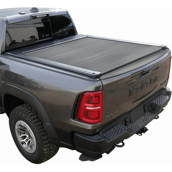 Syneticusa AR Hard Aluminum Retractable Truck Bed Tonneau Cover for 2009-2025 Ram 1500 5'7" Bed