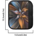 thumbnail image 2 of Hinthetall Flower Print Handle Covers for Fridge and Microwave, 4 PCS Covers for Oven Fridge Microwave Handles Protect Microwave Oven Fridge Handles from Fingerprint Stains, 2 of 7