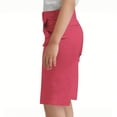 thumbnail image 5 of ZOYOEN Girls Chino Shorts with Pockets- Knee Length Pull On Casual School Uniform Hot Pink Size 12, 5 of 7